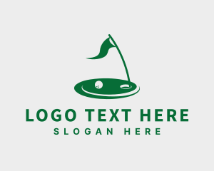 Golf Course - Recreational Golf Club logo design