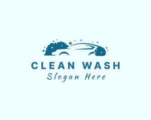 Clean Vehicle Wash logo design