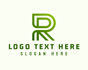 Green - Generic Professional Banking Letter R logo design
