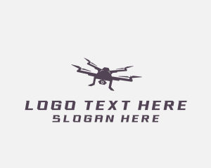 Footage - Media Flying Camera logo design