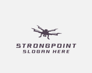 Drone - Media Flying Camera logo design