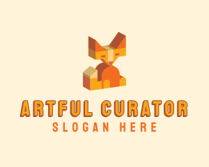 Wild Fox Toy logo design