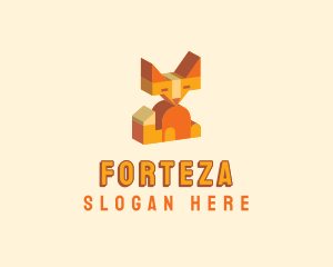 Wild Fox Toy logo design