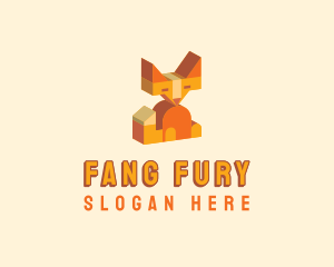 Wild Fox Toy logo design