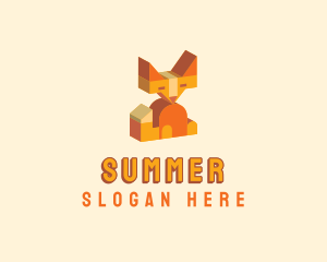 Wild Fox Toy logo design