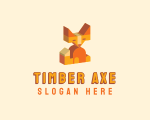 Wild Fox Toy logo design