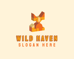 Wild Fox Toy logo design