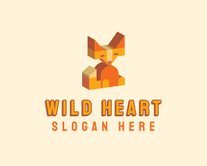 Wild Fox Toy logo design