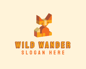 Wild Fox Toy logo design