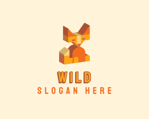 Wild Fox Toy logo design