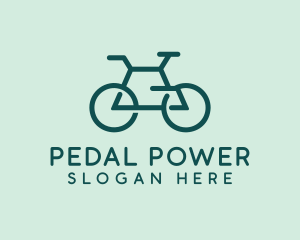 Cycling - Geometric Cycling Bike logo design