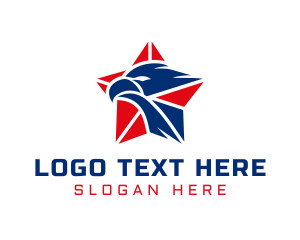 United States - Eagle Bird Star logo design