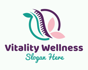 Healthy Lifestyle - Medical Spinal Cord logo design