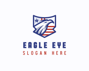 American Eagle Shield logo design