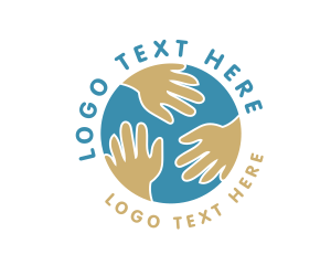 Charity World Hand Logo