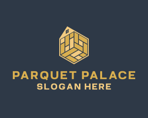 Parquet - House Tiles Flooring logo design