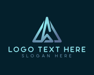 Up - Startup Modern Tech logo design