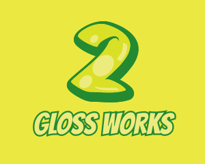 Gloss - Graphic Gloss Number 2 logo design