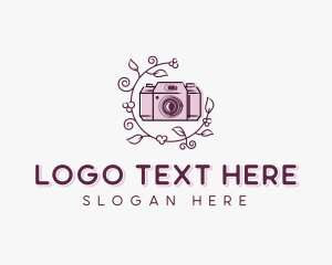 Vintage - SLR Photography Camera logo design