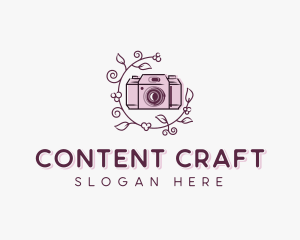 SLR Photography Camera logo design