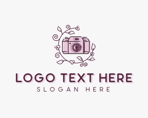 SLR Photography Camera Logo