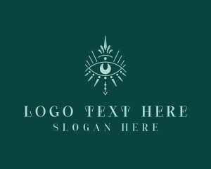 Bohemian Eye Tarot Logo