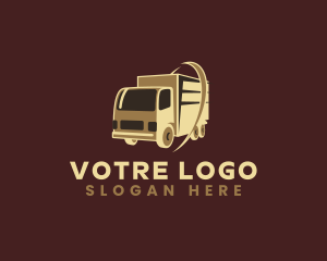 Transportation - Logistics Truck Transport logo design