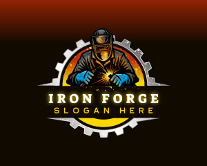 Forge - Steel Ironwork Welding logo design