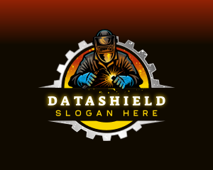 Welder - Steel Ironwork Welding logo design