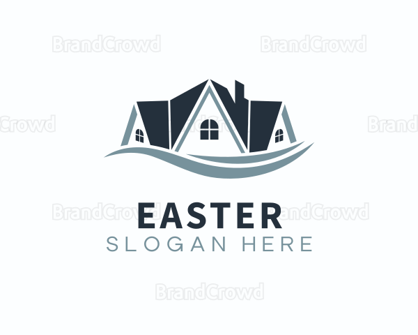 House Roof Real Estate Logo