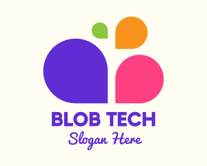 Blob - Artsy Paint Splash logo design