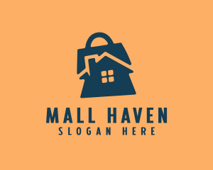 Home Shopping Bag  logo design