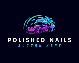 Automobile Car Wash logo design