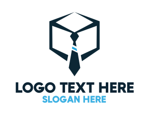 Tie - Tie Box Cube logo design