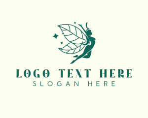 Leaf Beauty Fairy logo design