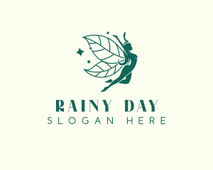 Leaf Beauty Fairy logo design