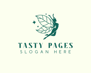 Leaf Beauty Fairy logo design