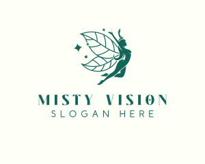 Leaf Beauty Fairy logo design