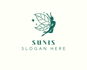 Natural Beauty Fairy logo design