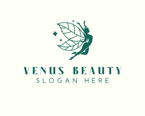 Leaf Beauty Fairy logo design