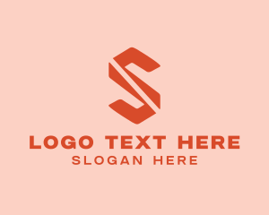 Split - Generic Business Letter S logo design