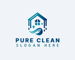 Sanitation Cleaning Maintenance logo design