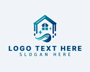 Cleaning - Sanitation Cleaning Maintenance logo design