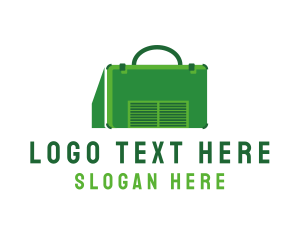 Container - Storage Facility Briefcase logo design