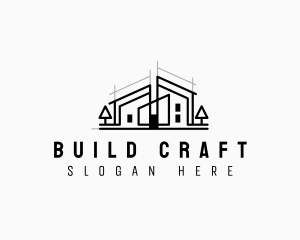 Architecture Residential Building logo design