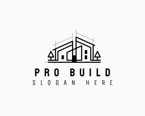 Architecture Residential Building logo design