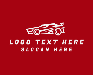 Ethanol - Automotive Race Car logo design