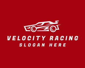 Automotive Race Car logo design