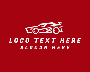 Car Dealership - Automotive Race Car logo design