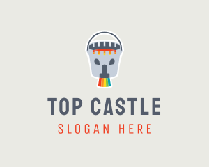 Paint Bucket Castle Logo